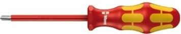 Отвертка крестовая диэлектрическая WERA Kraftform Plus 100 VDE 1000 V 162i PH/S # 1 х 80 мм WE-006380 [WE-006380]