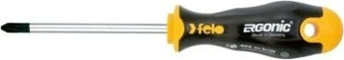 Отвертка крестовая FELO Ergonic PH 2 х 200 мм 40220710 [40220710]