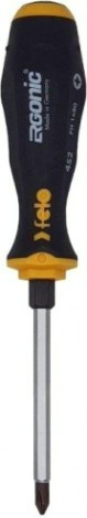 Отвертка крестовая FELO Ergonic ударная ph 1x80 [45210240]