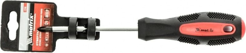 Отвертка крестовая Fusion MATRIX Anti-Slip PH2х100 мм, CrV, 2-х. компонентная рукоятка [12248]