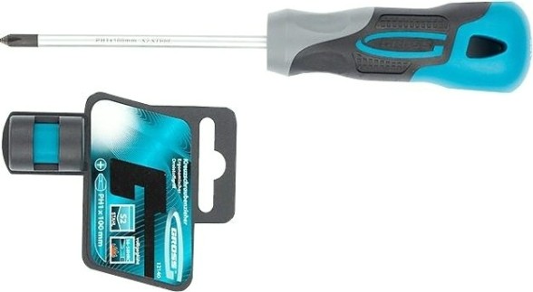 Отвертка крестовая GROSS PH 1 х 100 мм 12140 [12140]