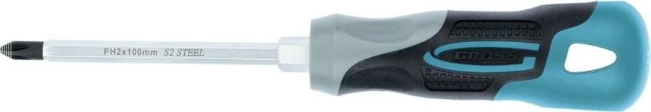 Отвертка крестовая GROSS PH 2 х 100 мм 12144 [12144]