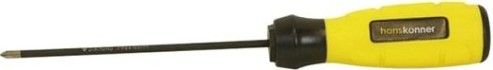 Отвертка крестовая HANSKONNER HK1040-16-PH0-100 алмазн. наконечник Отвертка крестовая HANSKONNER HK1040-16-PH0-100 алмазн. наконечник