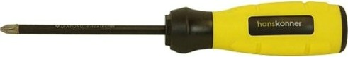 Отвертка крестовая HANSKONNER HK1040-16-PH2-100 алмазн. наконечник Отвертка крестовая HANSKONNER HK1040-16-PH2-100 алмазн. наконечник