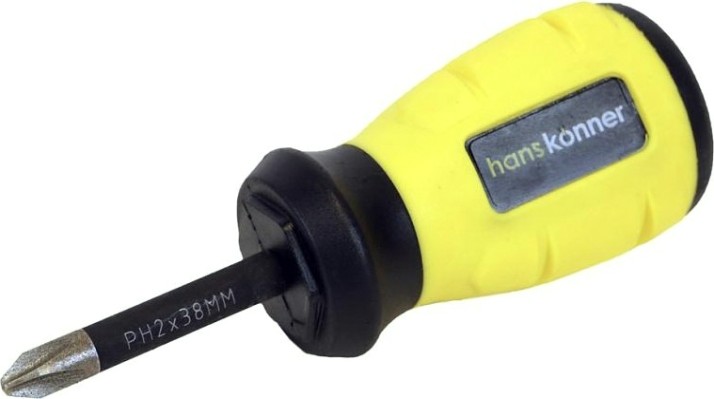 Отвертка крестовая HANSKONNER HK1040-16-PH2-38 алмазн. наконечник Отвертка крестовая HANSKONNER HK1040-16-PH2-38 алмазн. наконечник