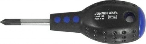Отвертка крестовая JONNESWAY D04P238 FULL STAR, PH2 х 38 мм [047069]