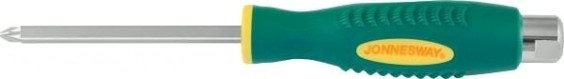 Отвертка крестовая JONNESWAY D70Z3125 POZIDRIV®, ударная, под ключ, PZ3x125 [046093]