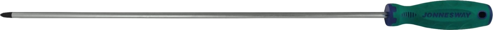 Отвертка крестовая JONNESWAY D71P1300 ANTI-SLIP GRIP, PH1 x 300 мм [046097]