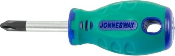 Отвертка крестовая JONNESWAY D71P238 ANTI-SLIP GRIP, PH2 х 38 мм [049952]