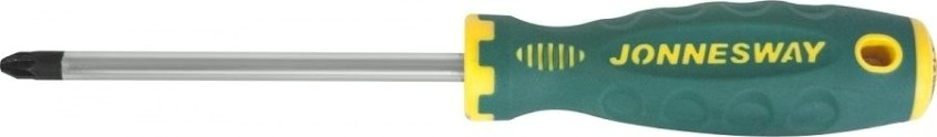 Отвертка крестовая JONNESWAY D71Z060 POZIDRIV® ANTI-SLIP GRIP, PZ0 x 60 мм [049223]