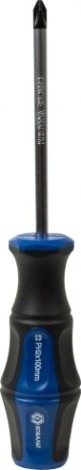 Отвертка крестовая Кобальт 646-355 ultra grip ph-2х100 мм, двухкомпонентная рукоятка Отвертка крестовая Кобальт 646-355 ultra grip ph-2х100 мм, двухкомпонентная рукоятка