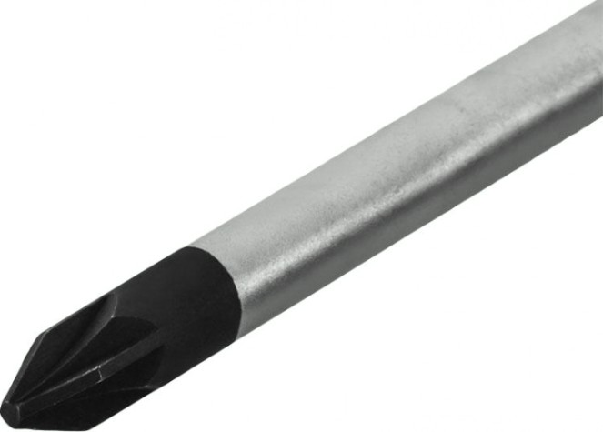 Отвертка крестовая Кобальт 646-409 ultra grip pz-1х75 мм cr-v, двухкомпонентная рукоя