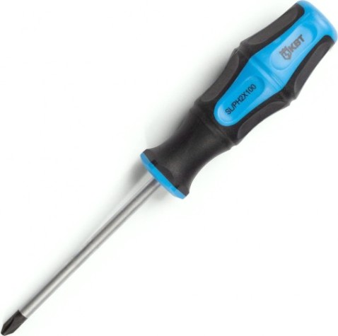 Отвертка крестовая КВТ МАСТЕР PH-FL ph/fl2x100 [79781]