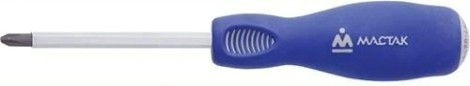 Отвертка крестовая МАСТАК 041-03152H PH3 х 150 мм силовая