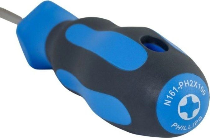 Отвертка крестовая Norgau N161-PH2X100 phillips [062103220]
