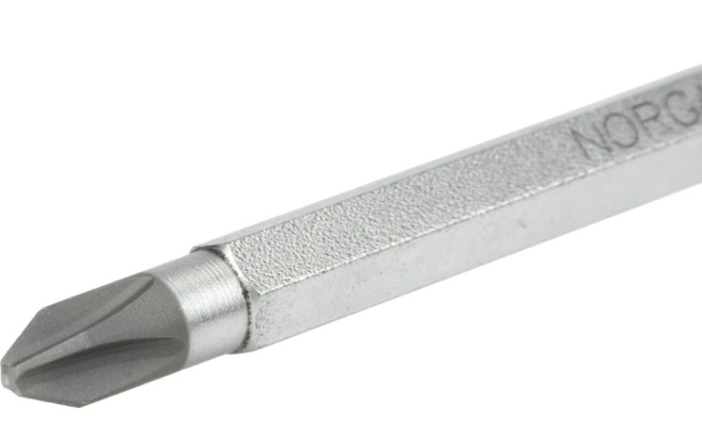 Отвертка крестовая Norgau PH2x100 phillips с ударным наконечником [062105220]