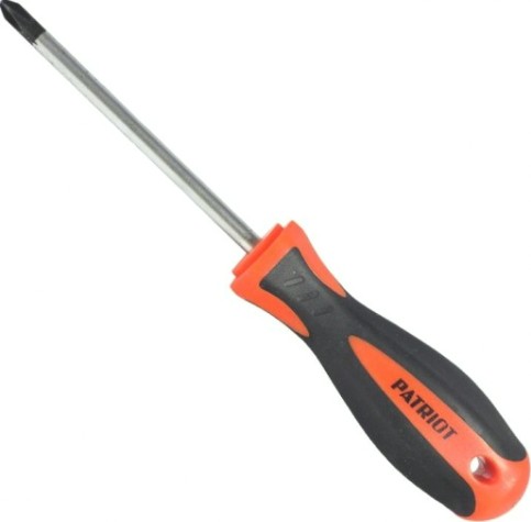 Отвертка крестовая PATRIOT PH2x100, CR-V,магнитная [350003032]