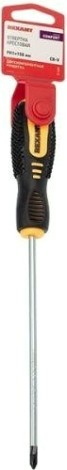 Отвертка крестовая REXANT PH 1х150 мм Cr-V двухкомпонентная рукоятка [12-6405]