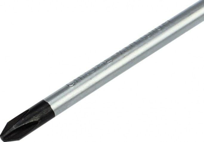 Отвертка крестовая REXANT PH 2х100 мм Cr-V двухкомпонентная рукоятка [12-6407]