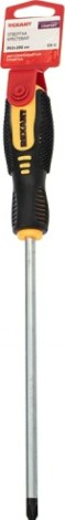 Отвертка крестовая REXANT PH 3х200 мм Cr-V двухкомпонентная рукоятка [12-6410]