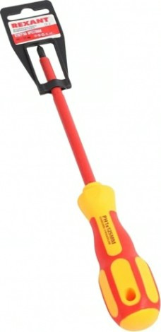 Отвертка крестовая REXANT PH1х125 мм диэлектрическая до 1000В [12-4717]