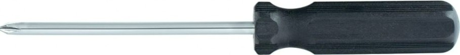 Отвертка крестовая Sparta ph1х75 мм, углеродистая сталь, черная рукоятка [13211]