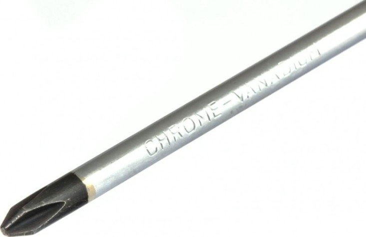 Отвертка крестовая Sparta "point", ph1х100 мм, crv, 2-х компонентная рукоятк [11775]