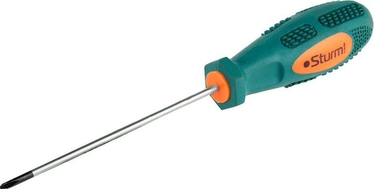 Отвертка крестовая Sturm 1040-01-PH0-100 ph0x100мм, магнит. наконечник
