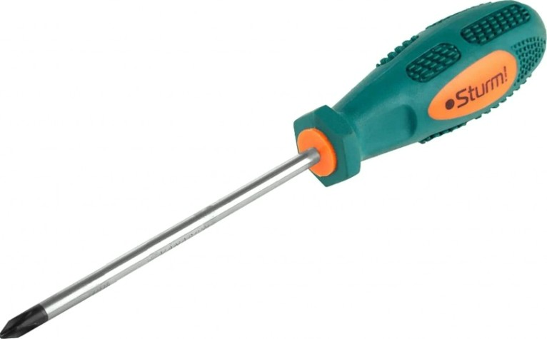 Отвертка крестовая Sturm 1040-01-PH1-125 ph1x125мм, магнит. наконечник