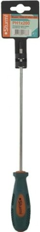 Отвертка крестовая Sturm 1040-01-PH1-200 ph1x200мм, магнит. наконечник