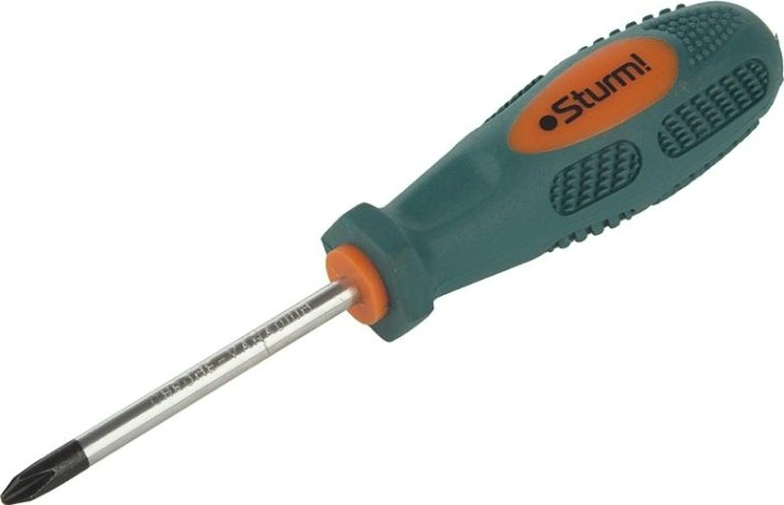 Отвертка крестовая Sturm 1040-01-PH2-75 ph2x75мм, магнит. наконечник