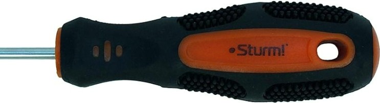 Отвертка крестовая Sturm 1040-03-PH0-75 ph0x75мм, магнит. наконечник Отвертка крестовая Sturm 1040-03-PH0-75 ph0x75мм, магнит. наконечник