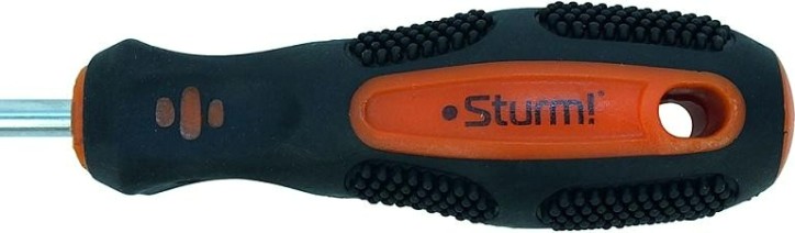 Отвертка крестовая Sturm 1040-03-PH2-100 ph2x100мм, магнит. наконечник Отвертка крестовая Sturm 1040-03-PH2-100 ph2x100мм, магнит. наконечник