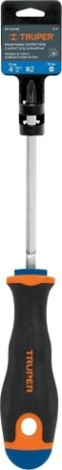 Отвертка крестовая TRUPER DP-1/8X6B PH 0 х 150 мм [14058]