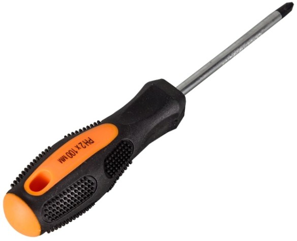 Отвертка крестовая ВИХРЬ PH2, 100 мм [73/6/2/14]