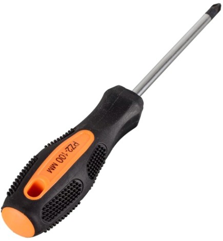 Отвертка крестовая ВИХРЬ PZ2, 100 мм [73/6/2/5]