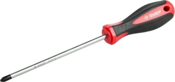 Отвертка крестовая ЗУБР "МАСТЕР" PH 2 х 150 мм 25062-2-150 [25062-2-150_z03]