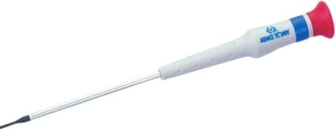 Отвертка прецизионная KING TONY Slotted 1,5 мм, 75 мм [14321503]