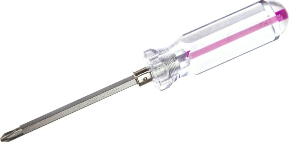 Отвертка REXANT 12-4742 двухсторонняя PH2xSL6 стержень 120 мм