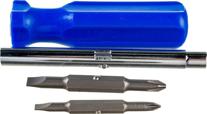 Отвертка с битами DEKO BS04 универсальная 4 в 1 (4 предмета) [065-0331]