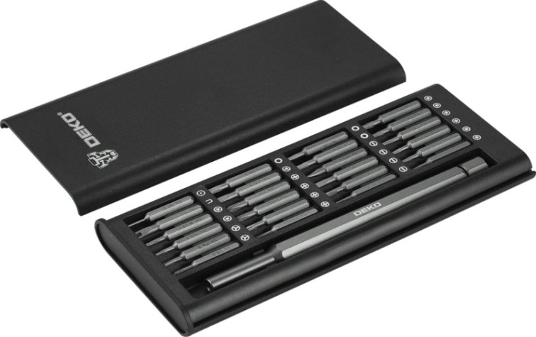 Отвертка с битами DEKO BS25-1 прецизионная магнитная 25 в 1 [065-0996]
