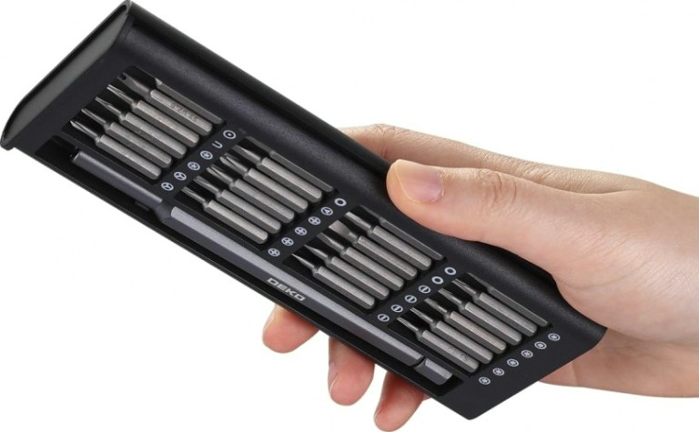 Отвертка с битами DEKO BS25-1 прецизионная магнитная 25 в 1 [065-0996]