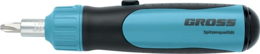 Отвертка с битами GROSS SmartPush в комплекте 12 предметов 11611 [11611]