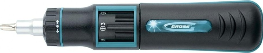 Отвертка с битами GROSS в комплекте 11 предметов 11601 [11601]