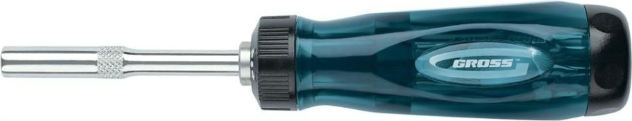 Отвертка с битами GROSS в комплекте 12 предметов 11603 [11603]