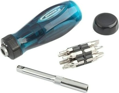 Отвертка с битами GROSS в комплекте 12 предметов 11603 [11603]