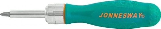 Отвертка с битами JONNESWAY DR0119S Рукоятка трещоточная в 19 предметов [048819]