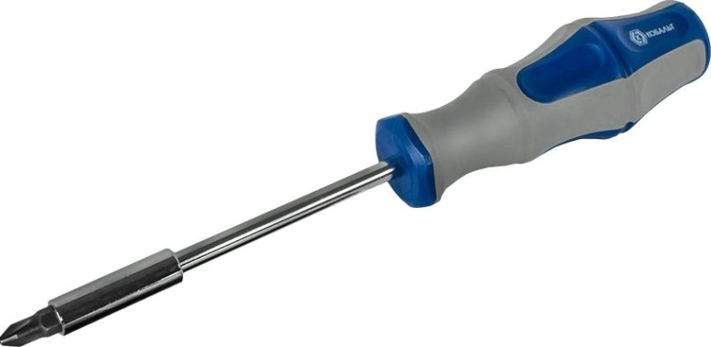 Отвертка с битами Кобальт 646-676 рукоятка ultra grip с набором cr-v (9 шт.)