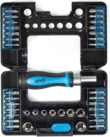 Отвертка с битами КВТ "МАСТЕР" 38 предметов НБ-38 [78699]