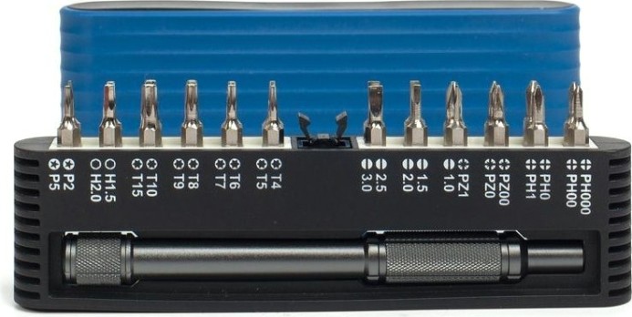 Отвертка с битами КВТ НБ-25 мини набор "мастер" [79773]